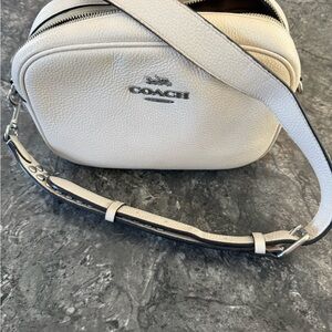 Coach Ivory Leather Crossbody Bag